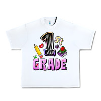 White First Grade Urban Heavy Tee - RanaPortraitStore