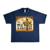 Navy faith with cross Urban Heavy Tee - TumblerDesignByShophia