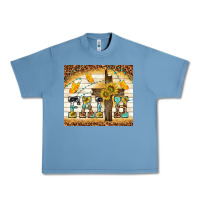 Pebble Blue faith with cross Urban Heavy Tee - TumblerDesignByShophia