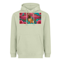 Matcha french bulldog floral license plate Heavyweight Hoodie - Artiststas