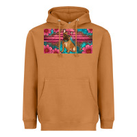 Meerkat french bulldog floral license plate Heavyweight Hoodie - Artiststas