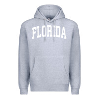 Heather Grey Florida Crewneck Sweatshirt Sports College Style State Gifts Premium Hoodie - minhPixels