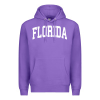 Purple Florida Crewneck Sweatshirt Sports College Style State Gifts Premium Hoodie - minhPixels