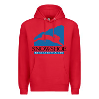 Red snowshoe mountain Premium Hoodie - minhPixels