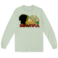 Matcha Black is beautiful Long Sleeve Tee - HowdyJamesFarm