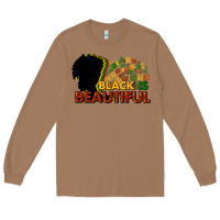 Toasted Coconut Black is beautiful Long Sleeve Tee - HowdyJamesFarm