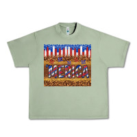 Oil Green 'merica Urban Heavy Tee - TumblerDesignByShophia