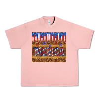 Salmon 'merica Urban Heavy Tee - TumblerDesignByShophia