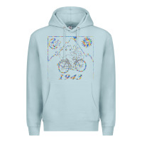 Blue Mist Bicycle Day 1943  LSD Acid Trip  Druffi gift Premium Hoodie - minhPixels