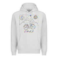 Dove Grey Bicycle Day 1943  LSD Acid Trip  Druffi gift Premium Hoodie - minhPixels