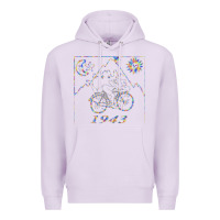 Lilac Bicycle Day 1943  LSD Acid Trip  Druffi gift Premium Hoodie - minhPixels