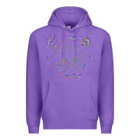 Purple Bicycle Day 1943  LSD Acid Trip  Druffi gift Premium Hoodie - minhPixels
