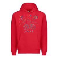 Red Bicycle Day 1943  LSD Acid Trip  Druffi gift Premium Hoodie - minhPixels