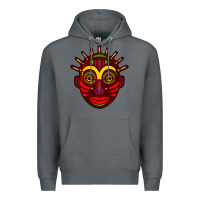 Rock african masks 2 Premium Hoodie - BundleAndBundleShop