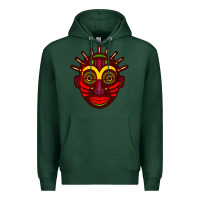 Sports Green african masks 2 Premium Hoodie - BundleAndBundleShop