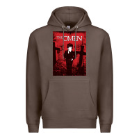 Coffee The Omen Horror Movie Premium Hoodie - minhPixels