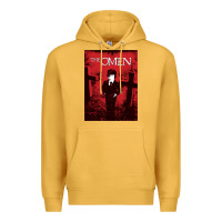Mustard The Omen Horror Movie Premium Hoodie - minhPixels
