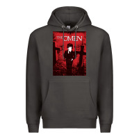 Smoke The Omen Horror Movie Premium Hoodie - minhPixels
