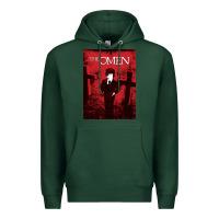 Sports Green The Omen Horror Movie Premium Hoodie - minhPixels