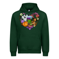 Forest Green halloween Urban Hoodie - AdoDesignShop