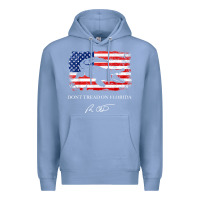 Colony Blue Don_t Tread On Florida Governor Ron DeSantis 2022 USA Flag Premium Hoodie - minhPixels