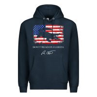 Don_t Tread On Florida Governor Ron Desantis 2022 Usa Flag Premium Hoodie | Teevron