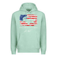 Seafoam Don_t Tread On Florida Governor Ron DeSantis 2022 USA Flag Premium Hoodie - minhPixels