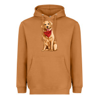 Meerkat golden retriever Heavyweight Hoodie - Artiststas