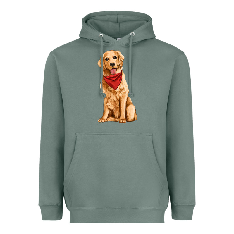 Golden Retriever Heavyweight Hoodie by Artiststas | Teevron