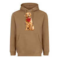 Toasted Coconut golden retriever Heavyweight Hoodie - Artiststas