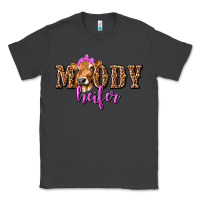Smoke Moody Heifer with Leopard Classic Tee - texasbilliewilder