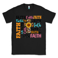 Black faith cross Classic Tee - Artiststas