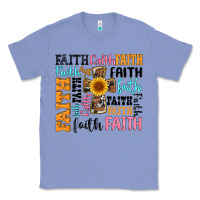 Colony Blue faith cross Classic Tee - Artiststas
