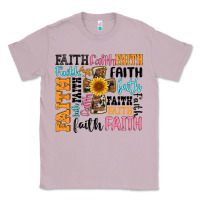 Lilac faith cross Classic Tee - Artiststas
