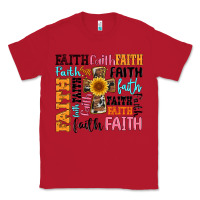 Red faith cross Classic Tee - Artiststas