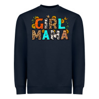 Navy girl mama Heavyweight Sweatshirt - LillyAllenDesigns