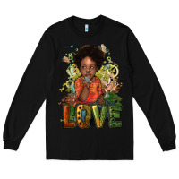 Black Black are boy love Long Sleeve Tee - HowdyJamesFarm