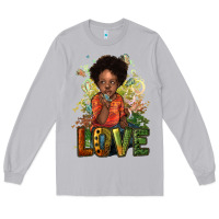 Moon Dust Black are boy love Long Sleeve Tee - HowdyJamesFarm
