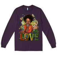 Plum Black are boy love Long Sleeve Tee - HowdyJamesFarm