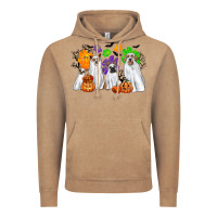 Vintage Coffee ghost dogs Vintage Hoodie - CowGirlArtShop