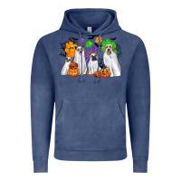 Vintage Denim ghost dogs Vintage Hoodie - CowGirlArtShop