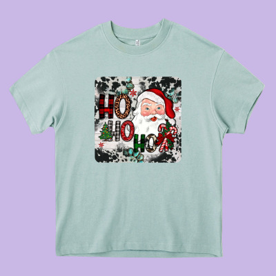 Ho Ho Ho Coaster Heavy Core Tee Designed By Jahusdesignshop