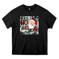Black ho ho ho coaster Heavy Core Tee - JahusDesignShop