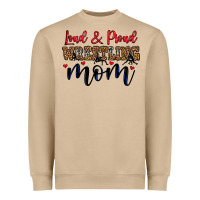 Mushroom loud and proud wrestling mom Heavyweight Sweatshirt - LillyAllenDesigns
