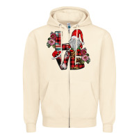 Sandshell Love Gnome Zipper Hoodie - SublimationCraftShop