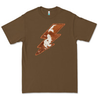 Cacao Cowhide Patterned Lightning Premium Tee - Bettercallsaul