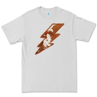 Dove Grey Cowhide Patterned Lightning Premium Tee - Bettercallsaul