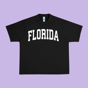 Florida Crewneck Sweatshirt Sports College Style State Gifts Urban Heavy Tee Designed By Minhpixels