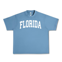 Pebble Blue Florida Crewneck Sweatshirt Sports College Style State Gifts Urban Heavy Tee - minhPixels