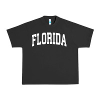 Pigment Black Florida Crewneck Sweatshirt Sports College Style State Gifts Urban Heavy Tee - minhPixels